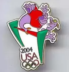 Disney - Pins Open Edition - Decathlon Series Pin Pursuit - USA Olympic Figment High Jump