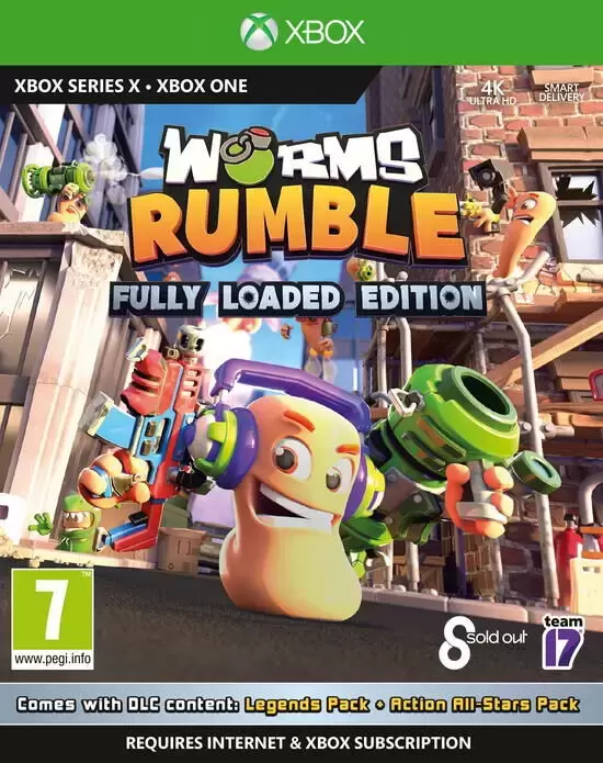 Jeux XBOX One - Worms Rumble Fully Loaded Edition