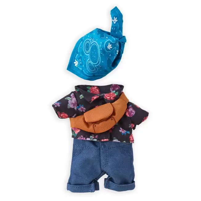 Nuimos Cloths And Accessories - Floral Shirt with Bandana and Sling Bag