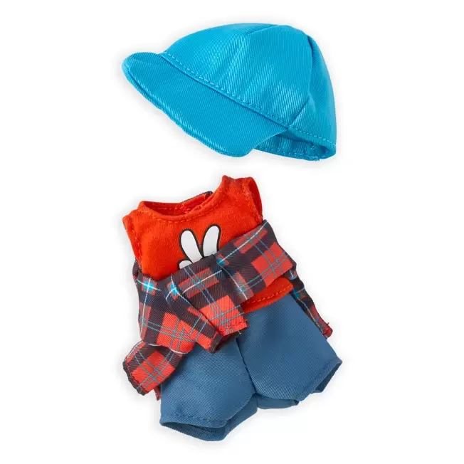 Nuimos Cloths And Accessories - Tank Shirt with Blue Cap and Plaid Flannel Set
