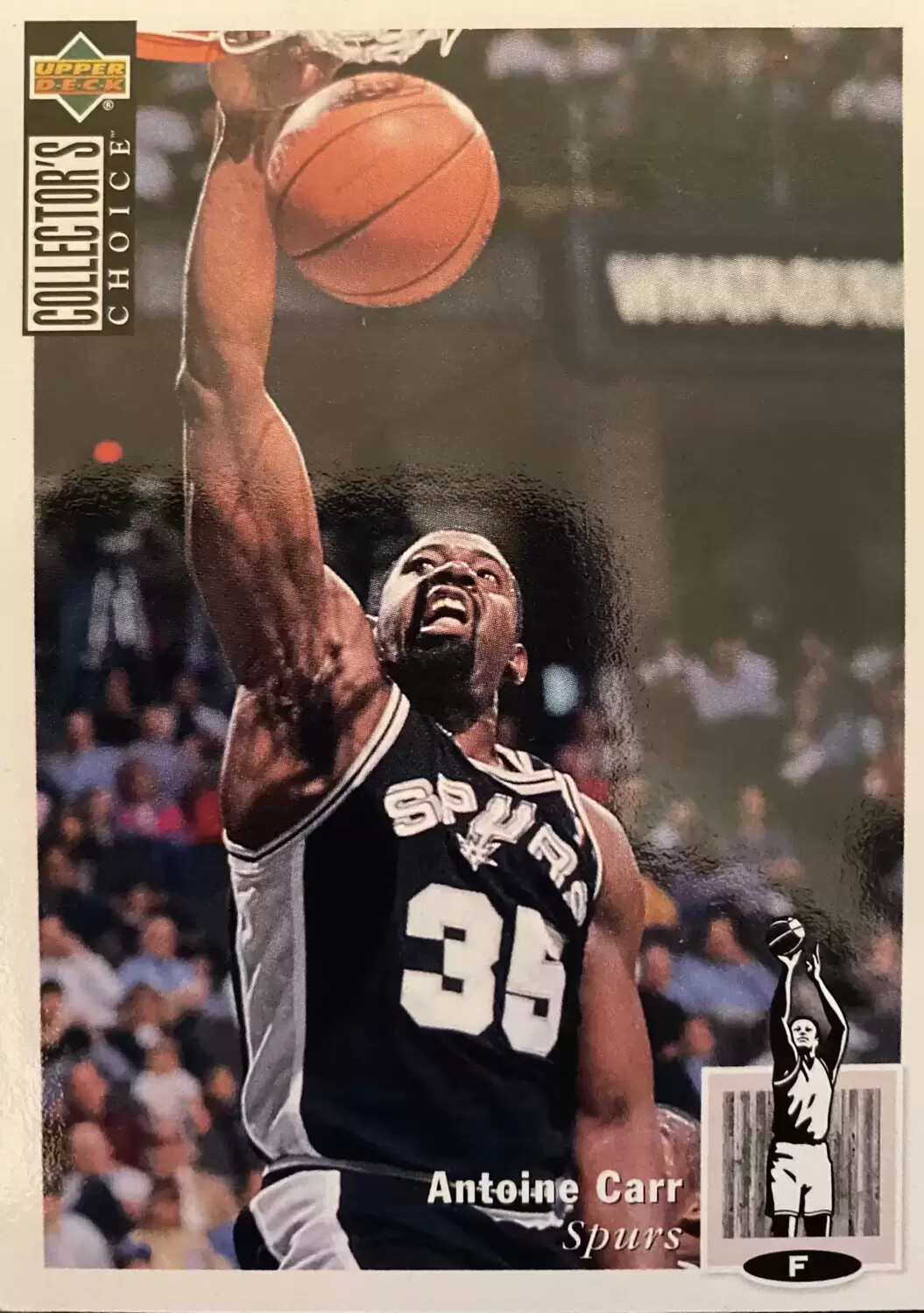 Upper D.E.C.K - NBA Basketball Collector\'s Choice 1994-1995 - Antoine Carr