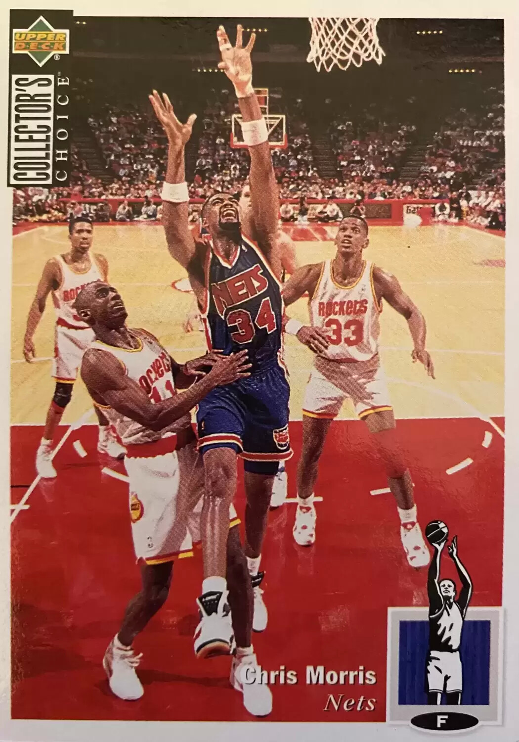 Upper D.E.C.K - NBA Basketball Collector\'s Choice 1994-1995 - Chris Morris
