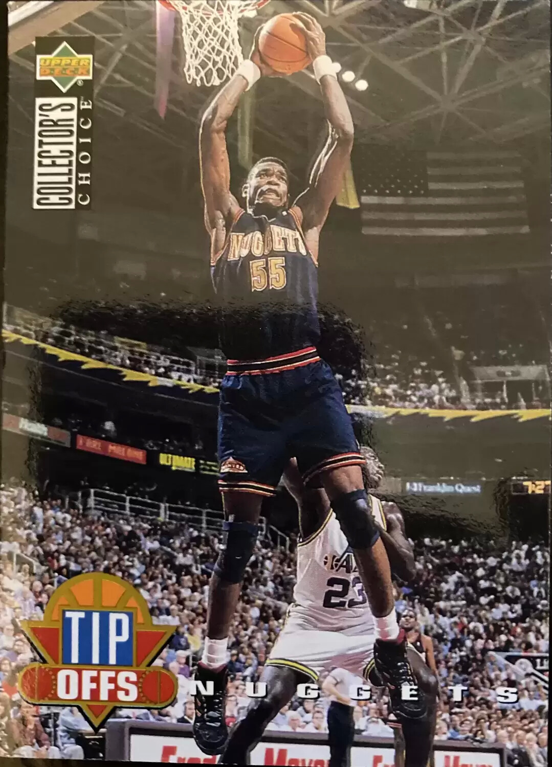 Upper D.E.C.K - NBA Basketball Collector\'s Choice 1994-1995 - Dikembe Mutombo TO