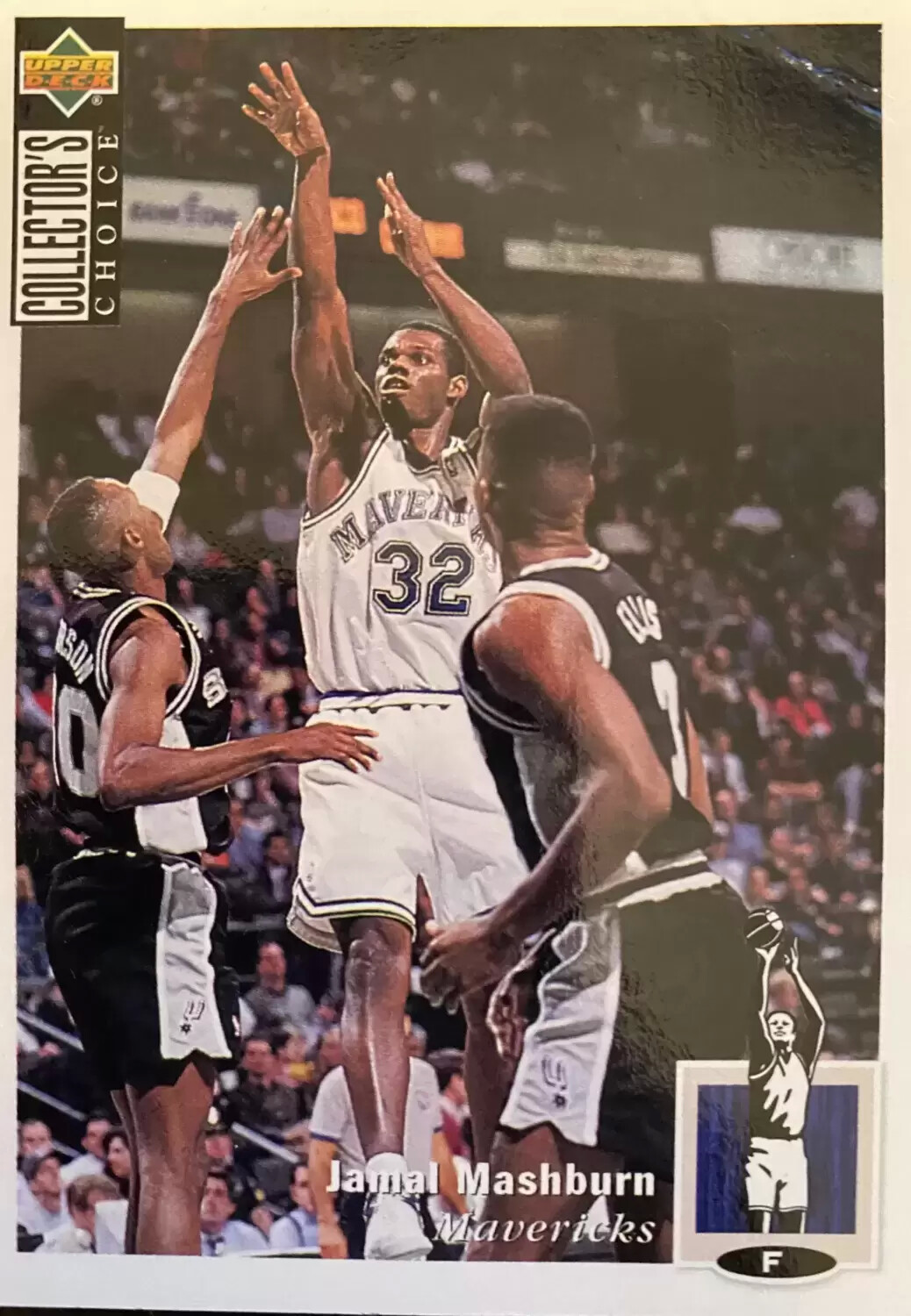 Upper D.E.C.K - NBA Basketball Collector\'s Choice 1994-1995 - Jamal Mashburn