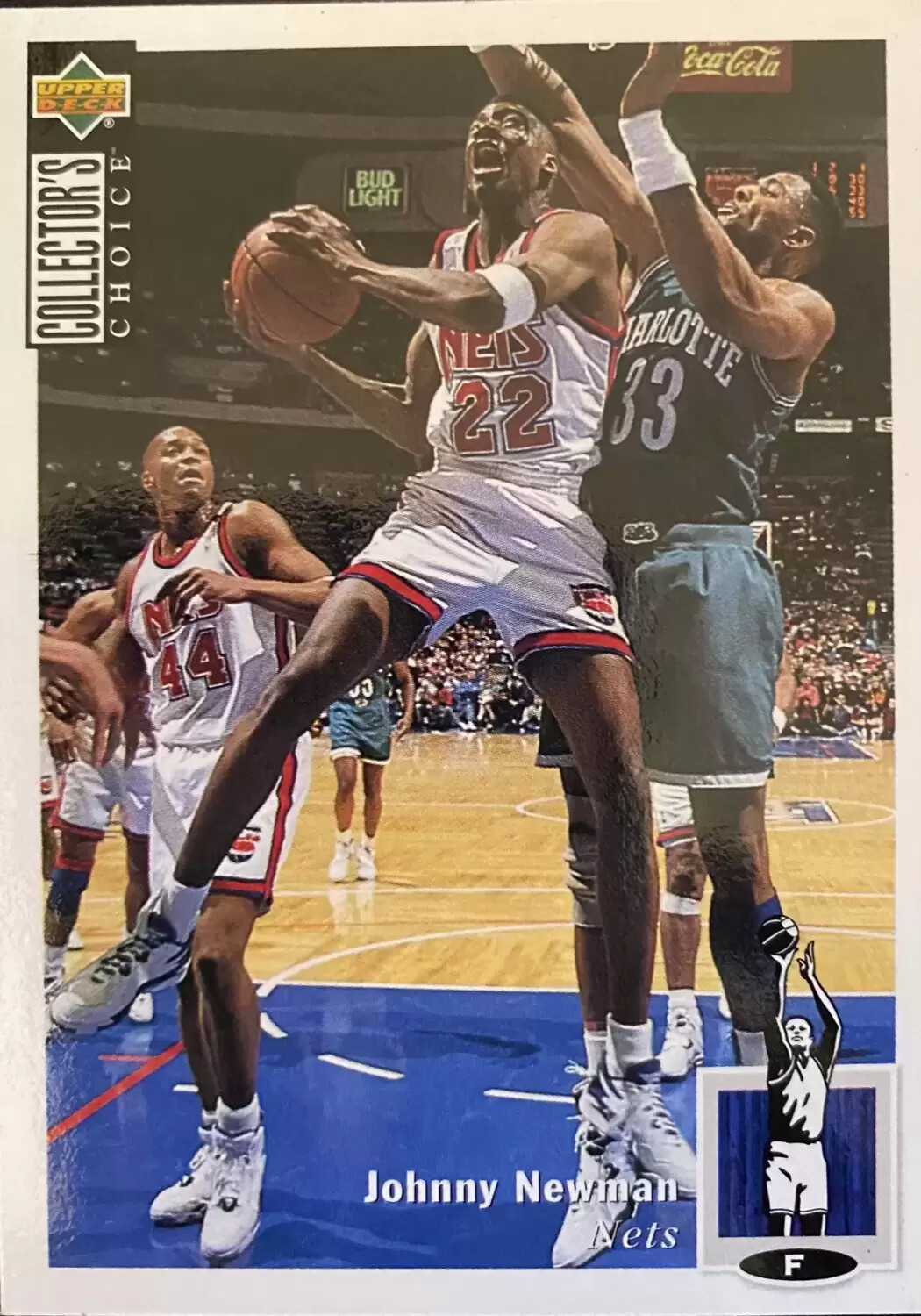 Upper D.E.C.K - NBA Basketball Collector\'s Choice 1994-1995 - Johnny Newman