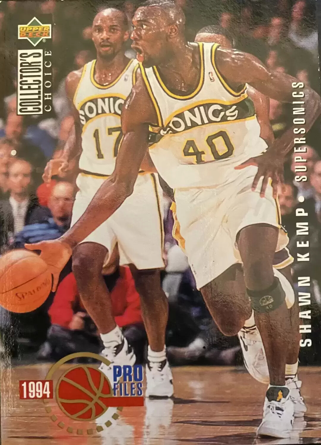 Upper D.E.C.K - NBA Basketball Collector\'s Choice 1994-1995 - Shawn Kemp PROF