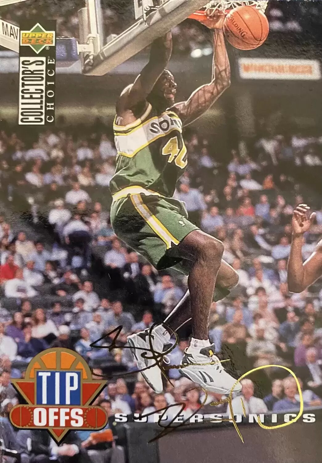 Upper D.E.C.K - NBA Basketball Collector\'s Choice 1994-1995 - Shawn Kemp TO