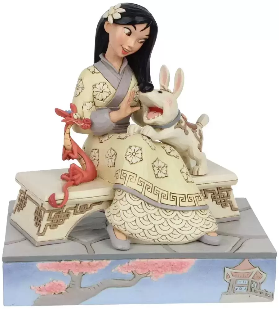 Disney Traditions by Jim Shore - White Woodland Mulan