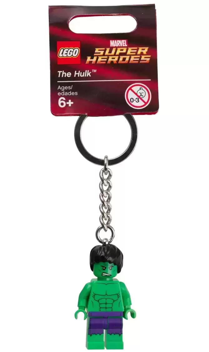 Porte-clés LEGO - Marvel - The Hulk