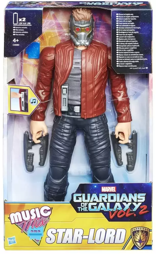 Star Lord 12 Inch Action Figure Marvel Avengers Power FX Titan