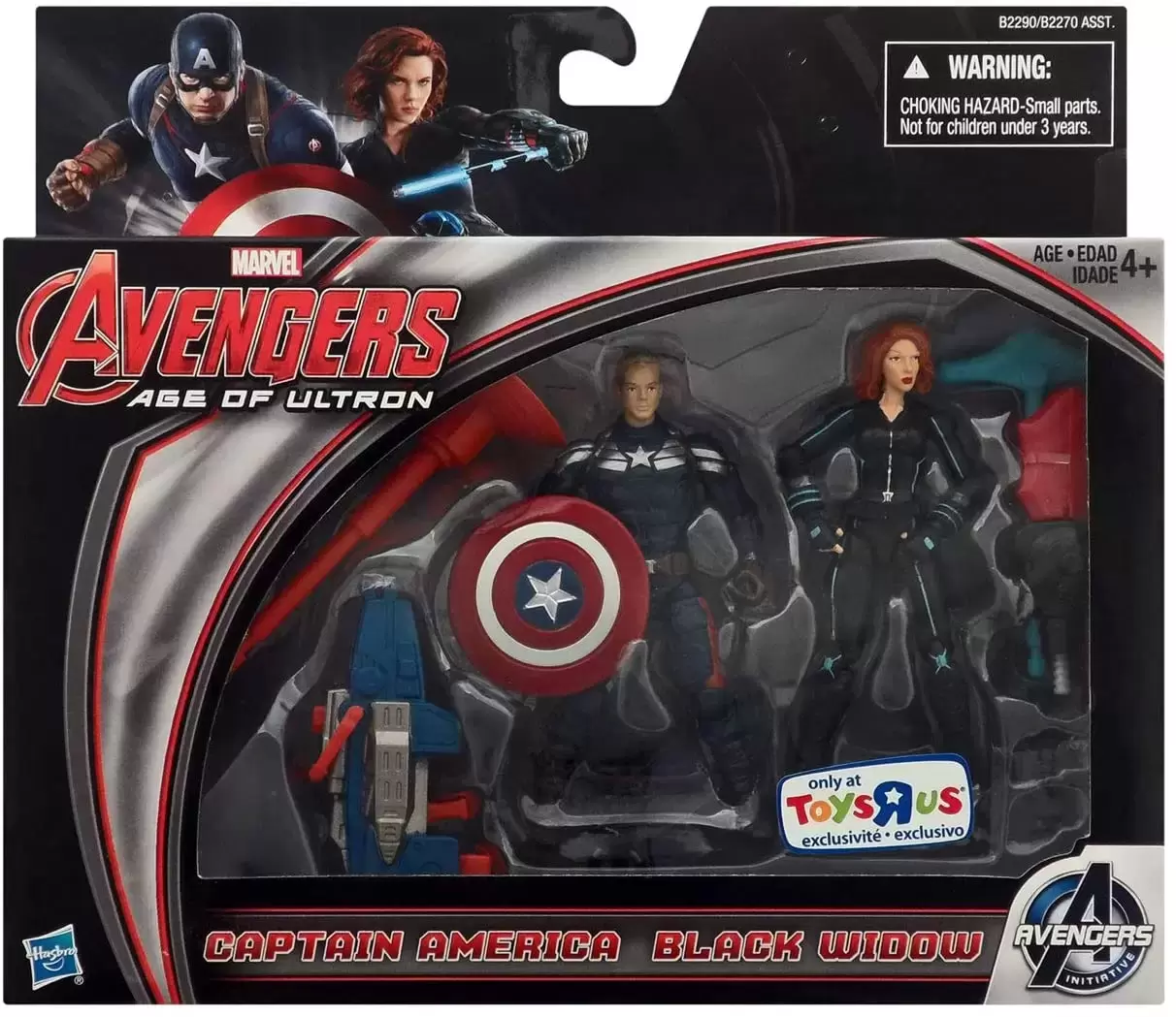 Avengers : Age of Ultron - Captain America and Black Widow