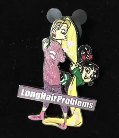 Disney Pins Open Edition - alph Breaks the Internet Mystery Collection - Rapunzel - Long Hair Problems
