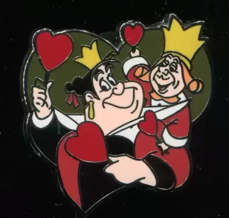 Disney Pins Open Edition - Disney Couples - Mystery Pack - King and Queen of Hearts