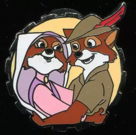 Disney Pins Open Edition - Disney Couples - Mystery Pack - Robin Hood and Maid Marian