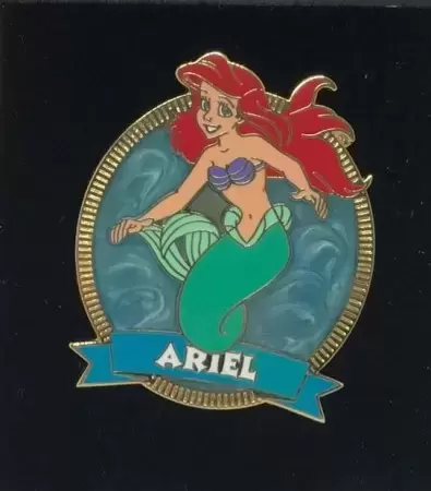 Disney - Pins Open Edition - Princess Swirl Series - Ariel