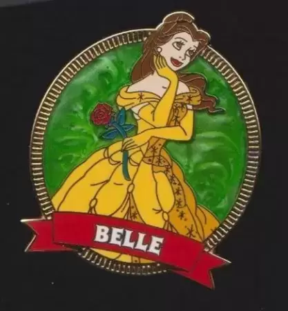 Disney Pins Open Edition - Princess Swirl Series - Belle