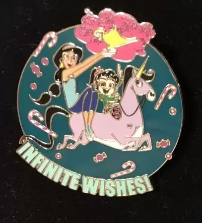 Disney - Pins Open Edition - Ralph Breaks the Internet Mystery Collection - Jasmine - Infinite Wishes