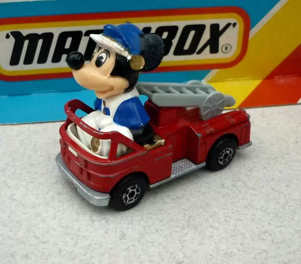Matchbox - Mickey Mouse Fire Engine