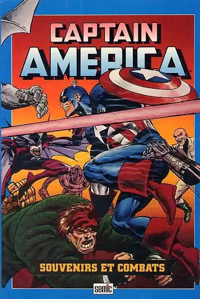 Privilege Semic - Captain America - Souvenirs et combats