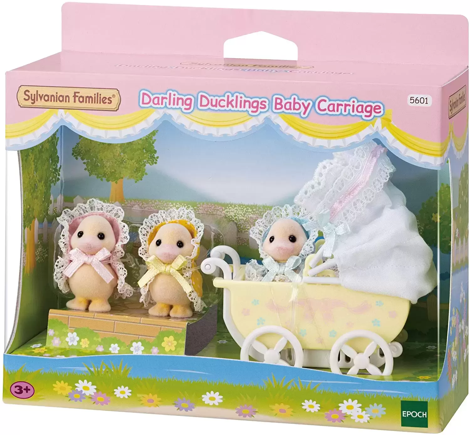 Sylvanian Families (Europe) - Darling Ducklings Baby Carriage