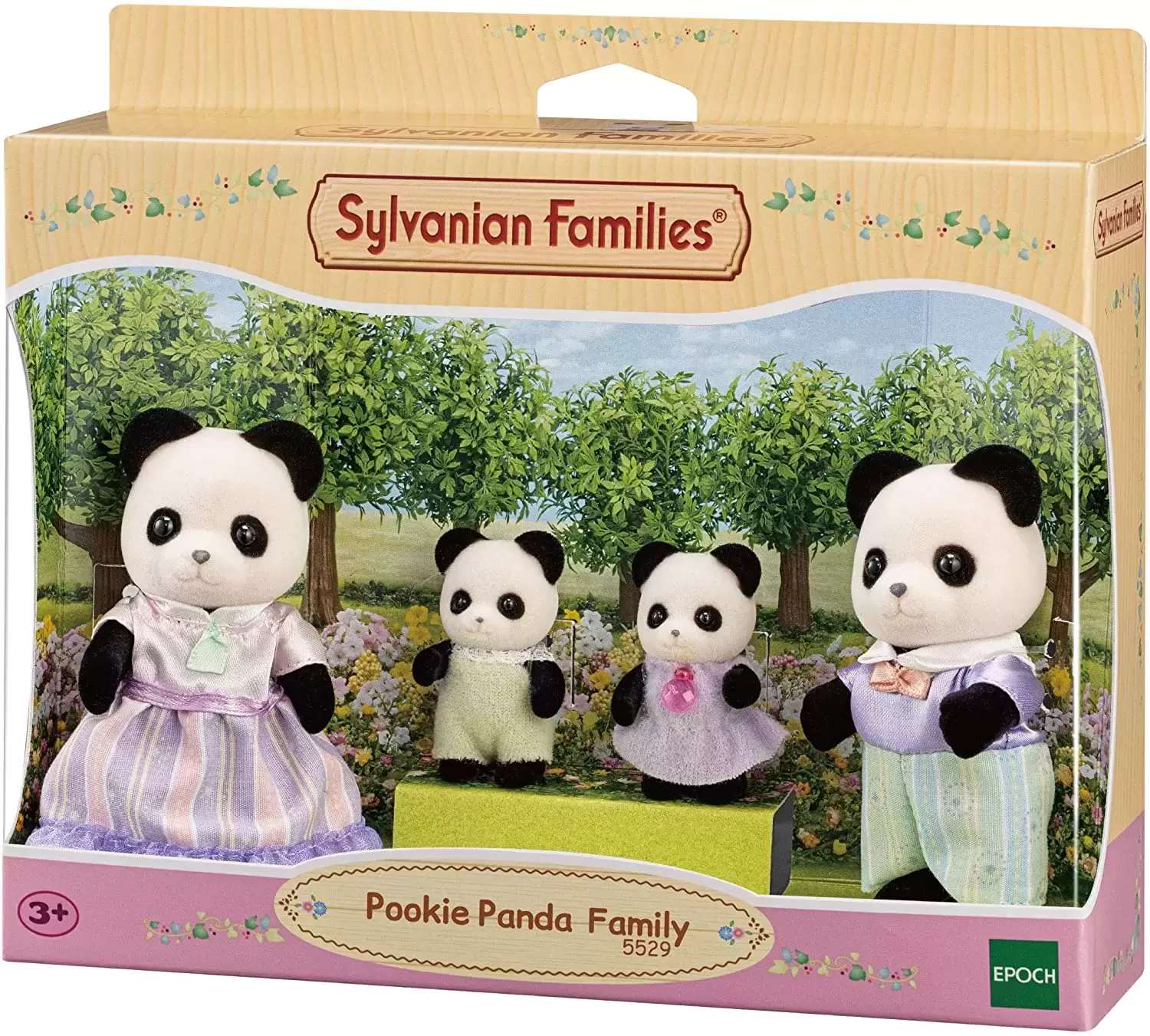 Sylvanian Families (Europe) - Pookie Panda Family