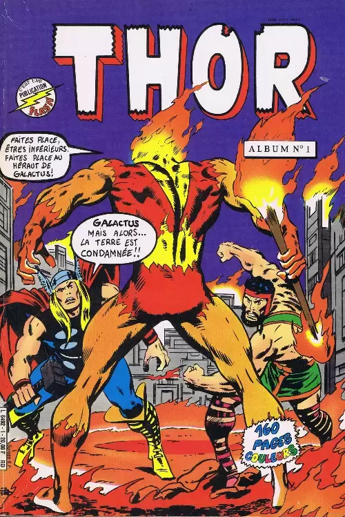 Thor 2ème Série - Arédit Flash Nouvelle Formule - Album N°1 (du n°1 au n°2)