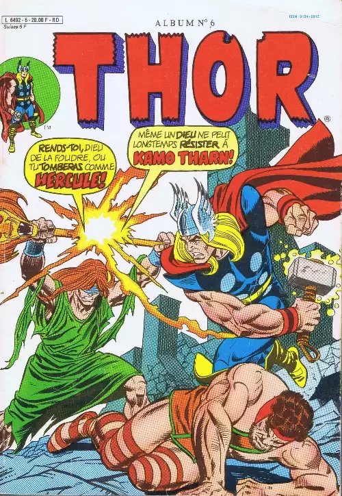 Thor 2ème Série - Arédit Flash Nouvelle Formule - Album N°6 (du n°11 au n°12)