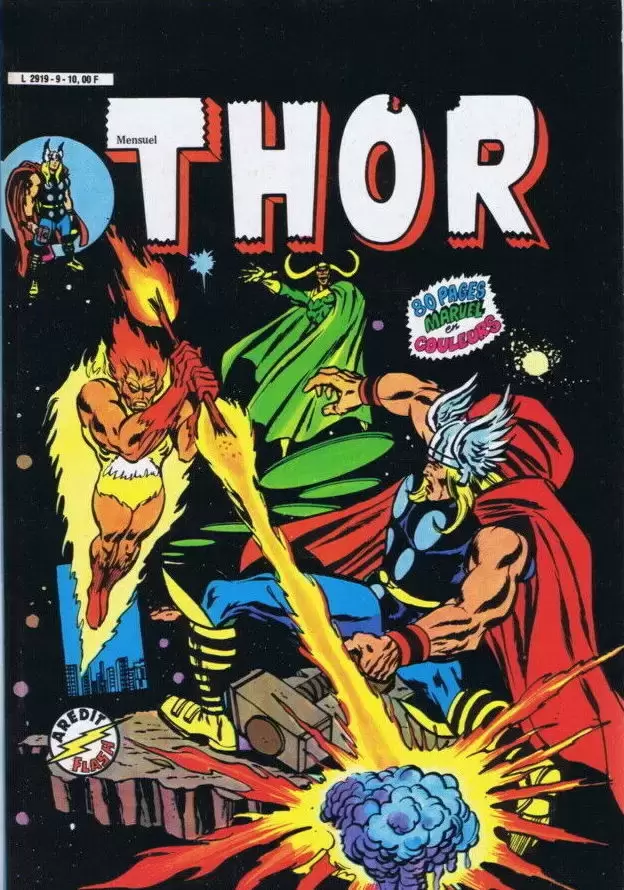 Thor 2ème Série - Arédit Flash Nouvelle Formule - Le cube infernal