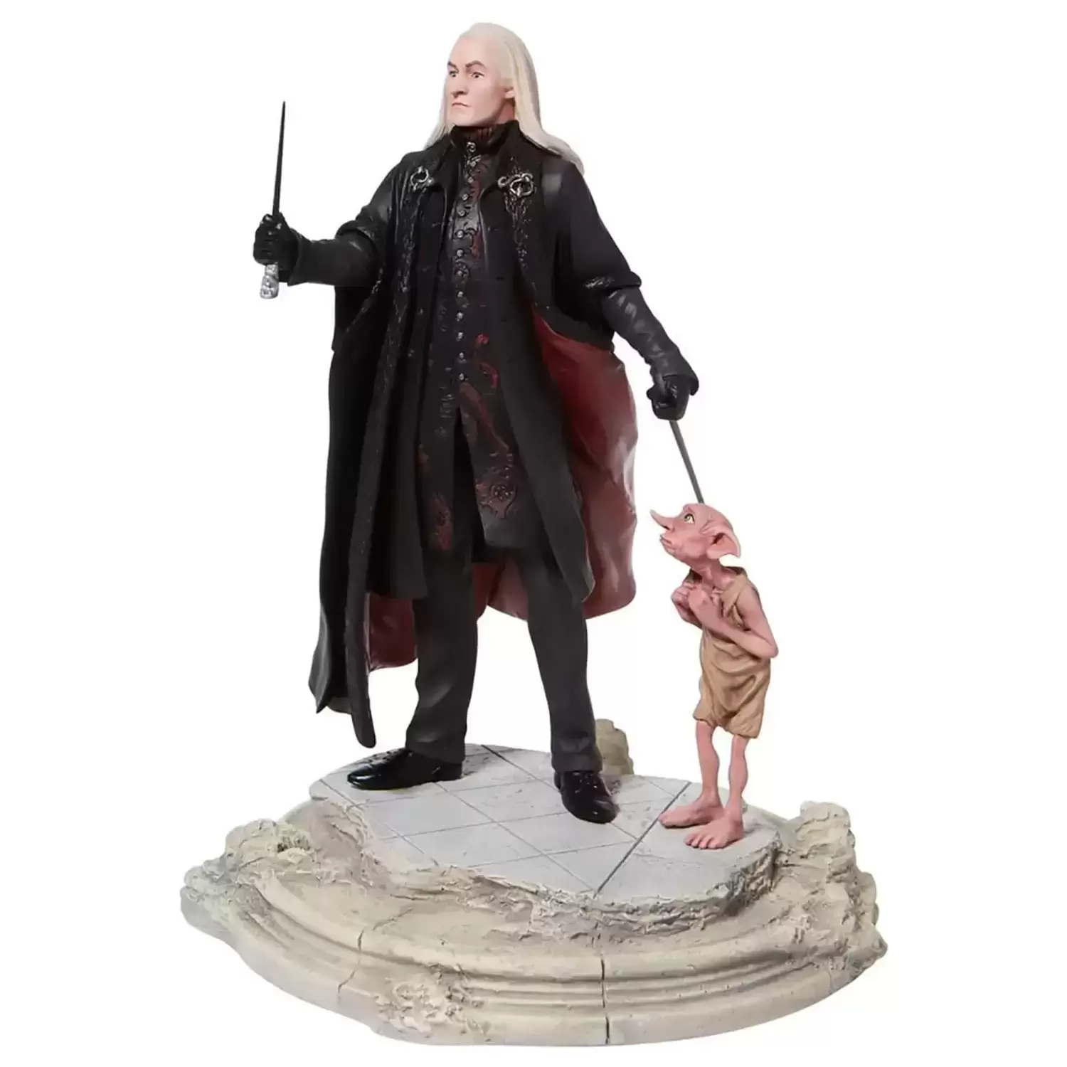 Wizarding World of Harry Potter (Enesco) - Lucious Malfoy with Dobby