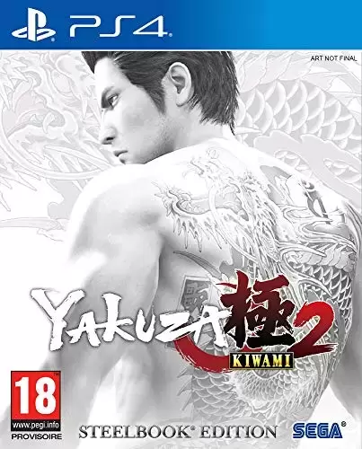 PS4 Games - Yakuza kiwami 2 - Edition SteelBook
