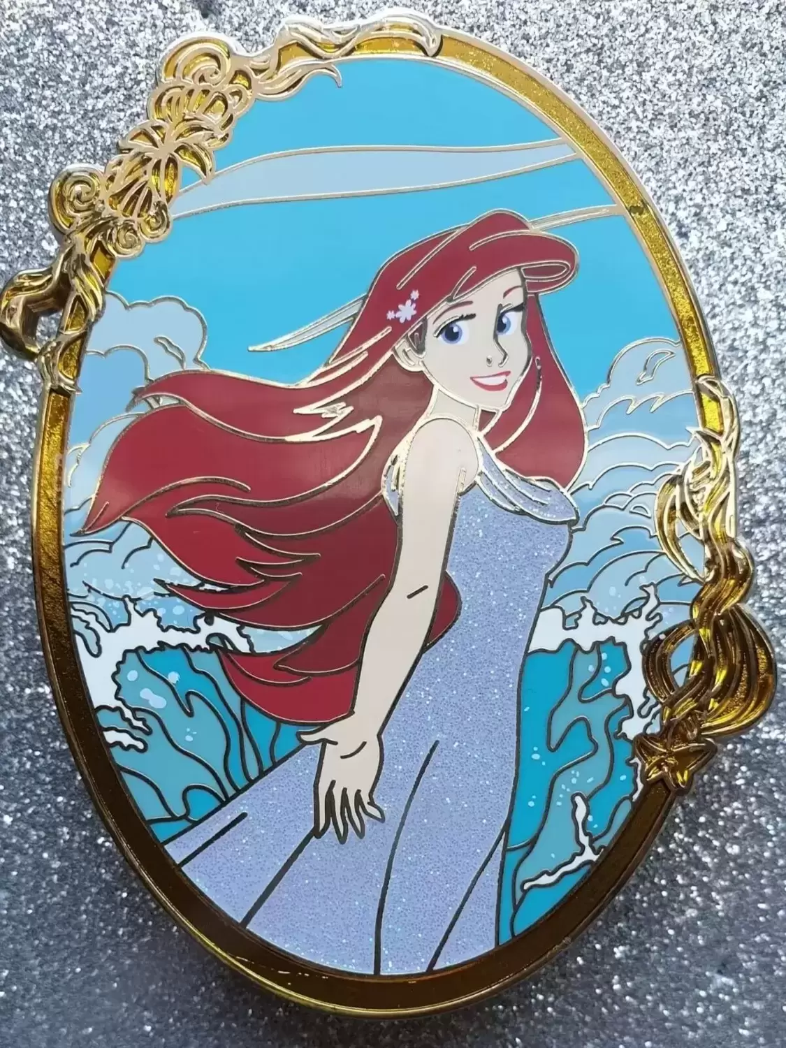Disney Pins Open Edition - (Unauthorized) - Ariel Portrait