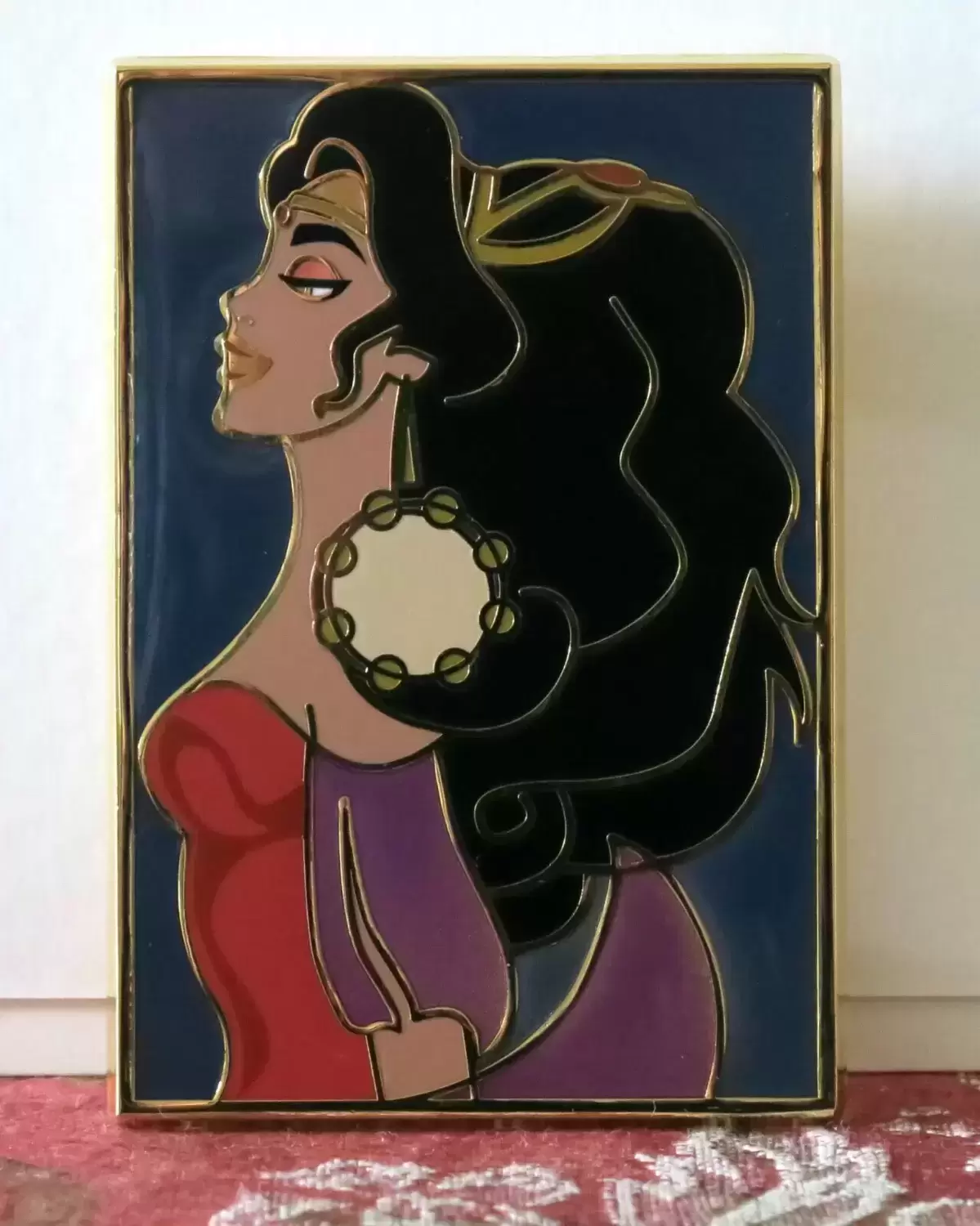 Disney Pins Open Edition - (Unauthorized) - DANCER ESMERALDA HEROINE PROFILE
