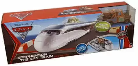 Cars 2 models - Stephenson The Spy Train