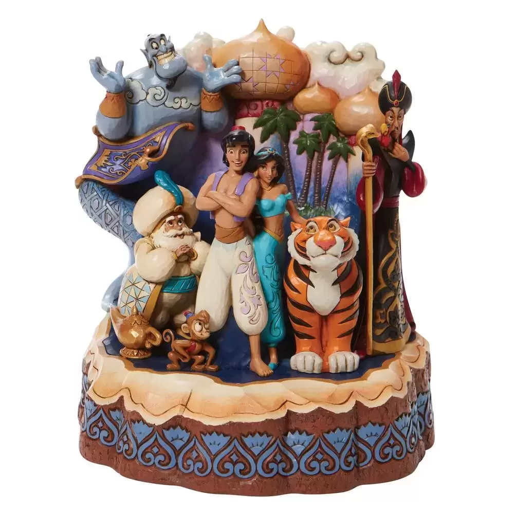 Disney Traditions by Jim Shore - Aladdin Carved By Heart