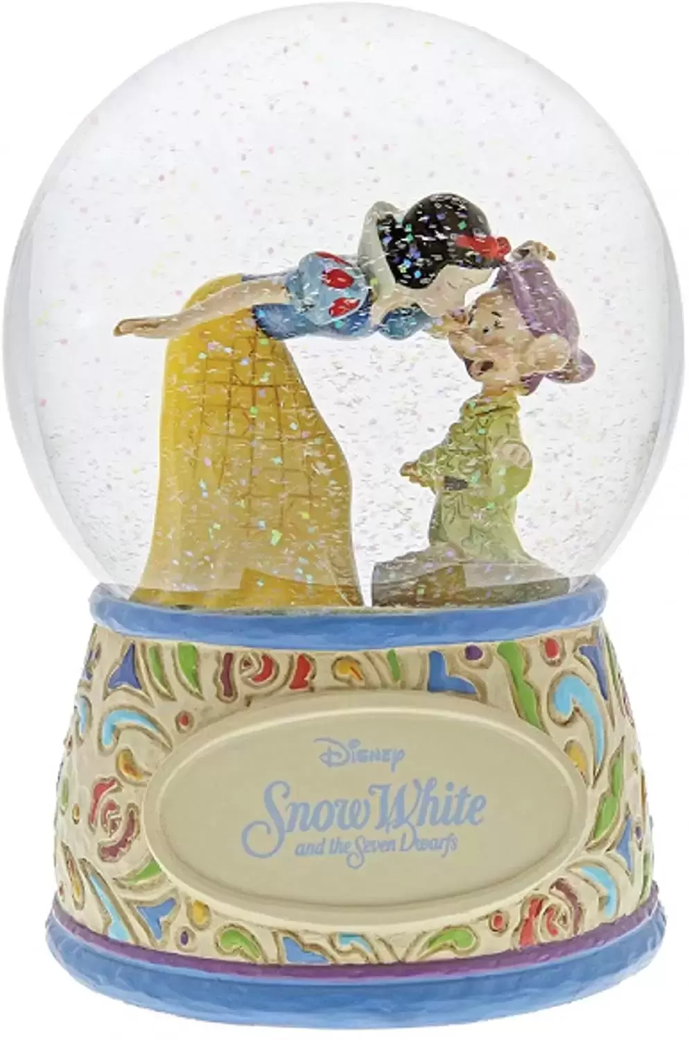 Disney Traditions by Jim Shore - Boule à neige Blanche Neige et Simplet