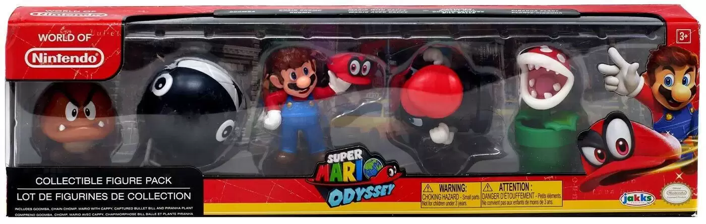 World of Nintendo - Mario Odyssey - 5 Pack