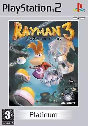 PS2 Games - Rayman 3 - Platinum