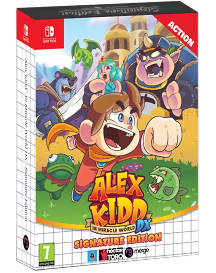 Nintendo Switch Games - Alex Kidd In Miracle World DX - Signature Edition