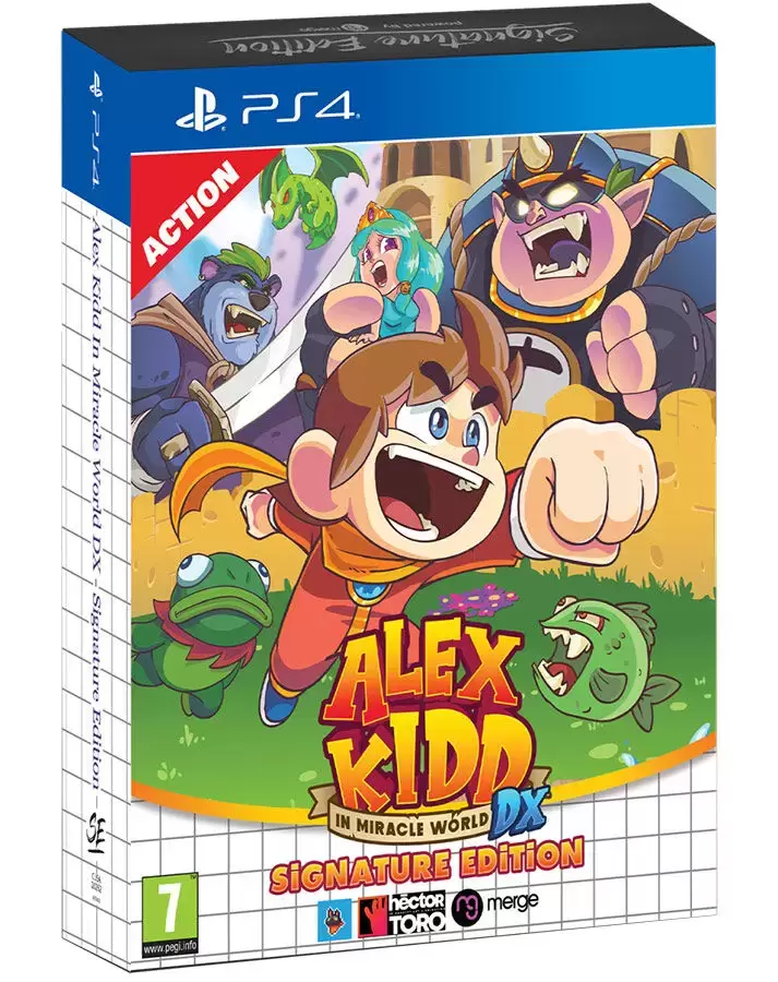 PS4 Games - Alex Kidd In Miracle World DX - Signature Edition