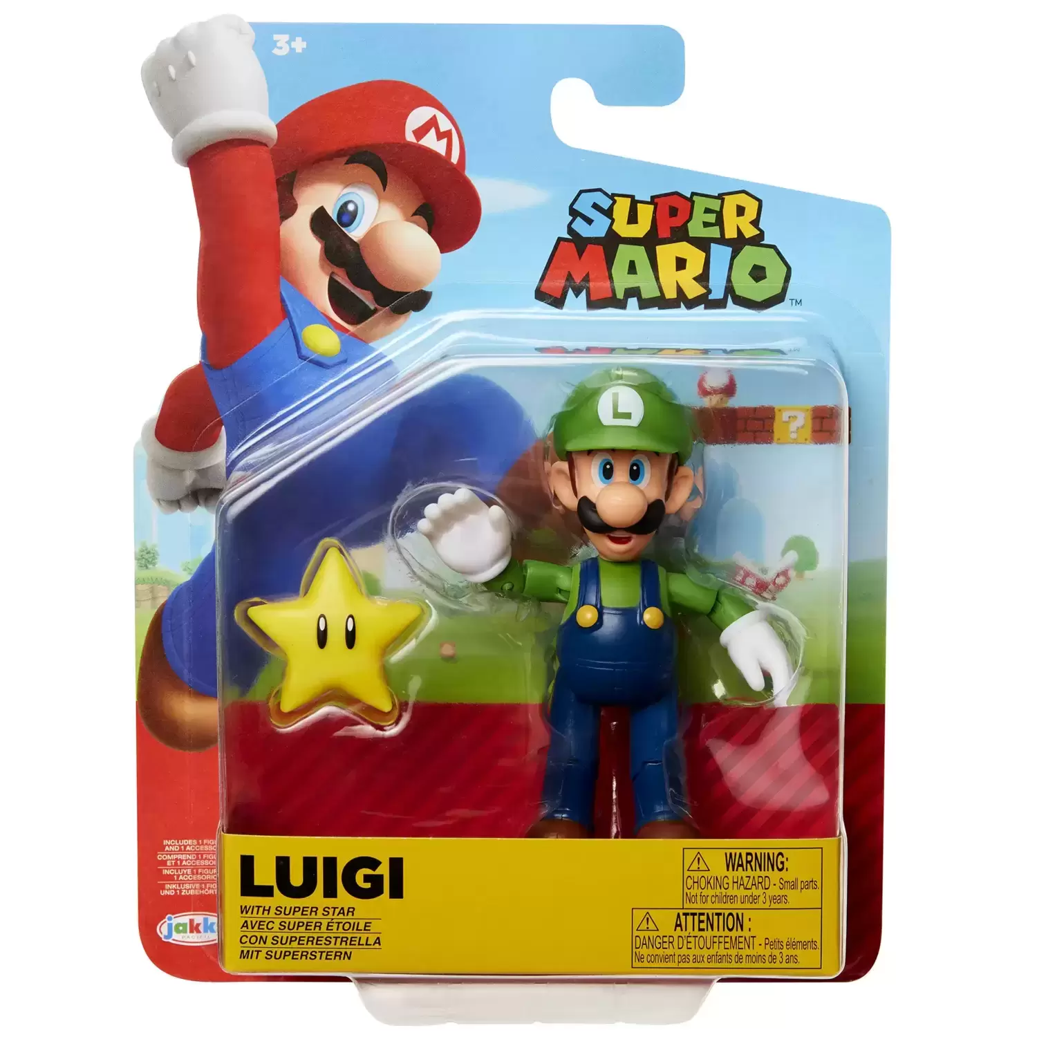 World of Nintendo - Luigi with Super Star