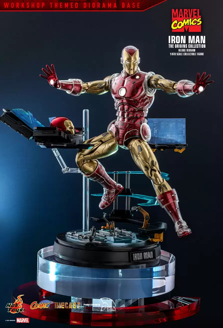 Other Hot Toys Series - Marvel Comics - Iron Man [The Origins Collection] (Deluxe Version)