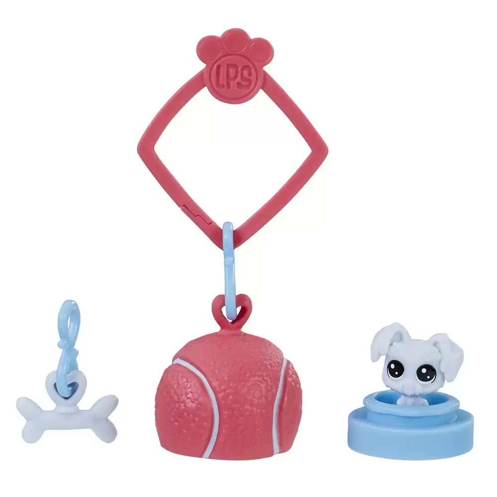 Littlest Pet Shop - Génération 6 -  Série 2-B - Chien Dans Une Balle De Tenis