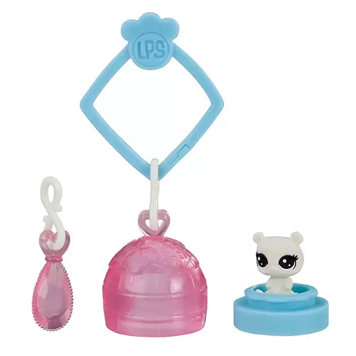 Littlest Pet Shop - Génération 6 -  Série 2-B - Ours Polaire Dans Un Igloo
