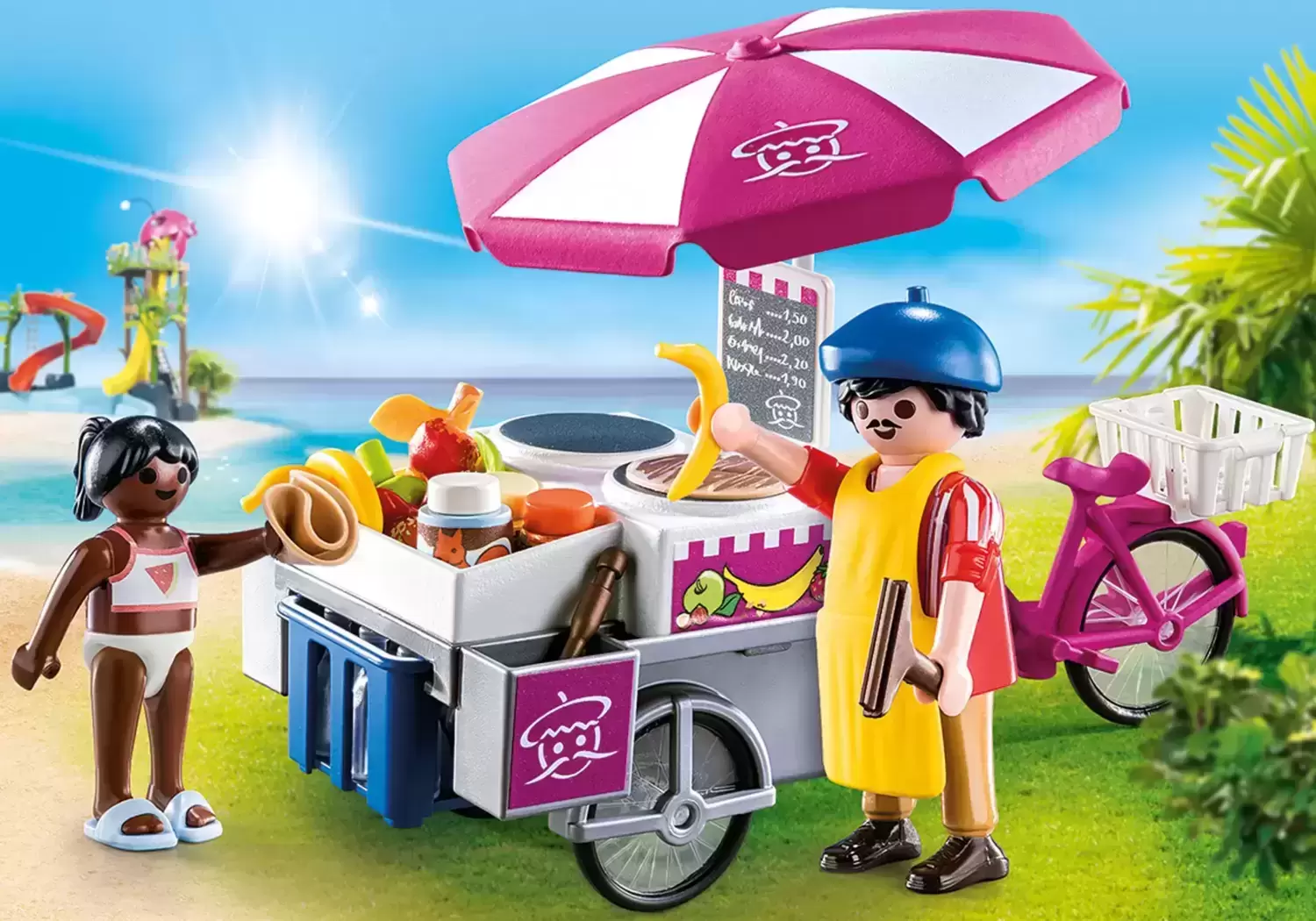 Playmobil en vacances - Le vendeur de crèpes