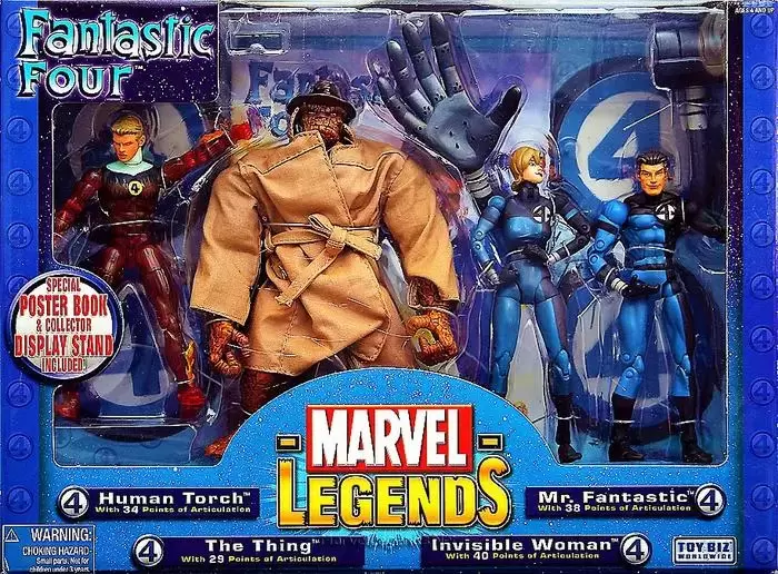 Marvel Legends Toy Biz - (2002-2012) - Fantastic Four - 4 pack