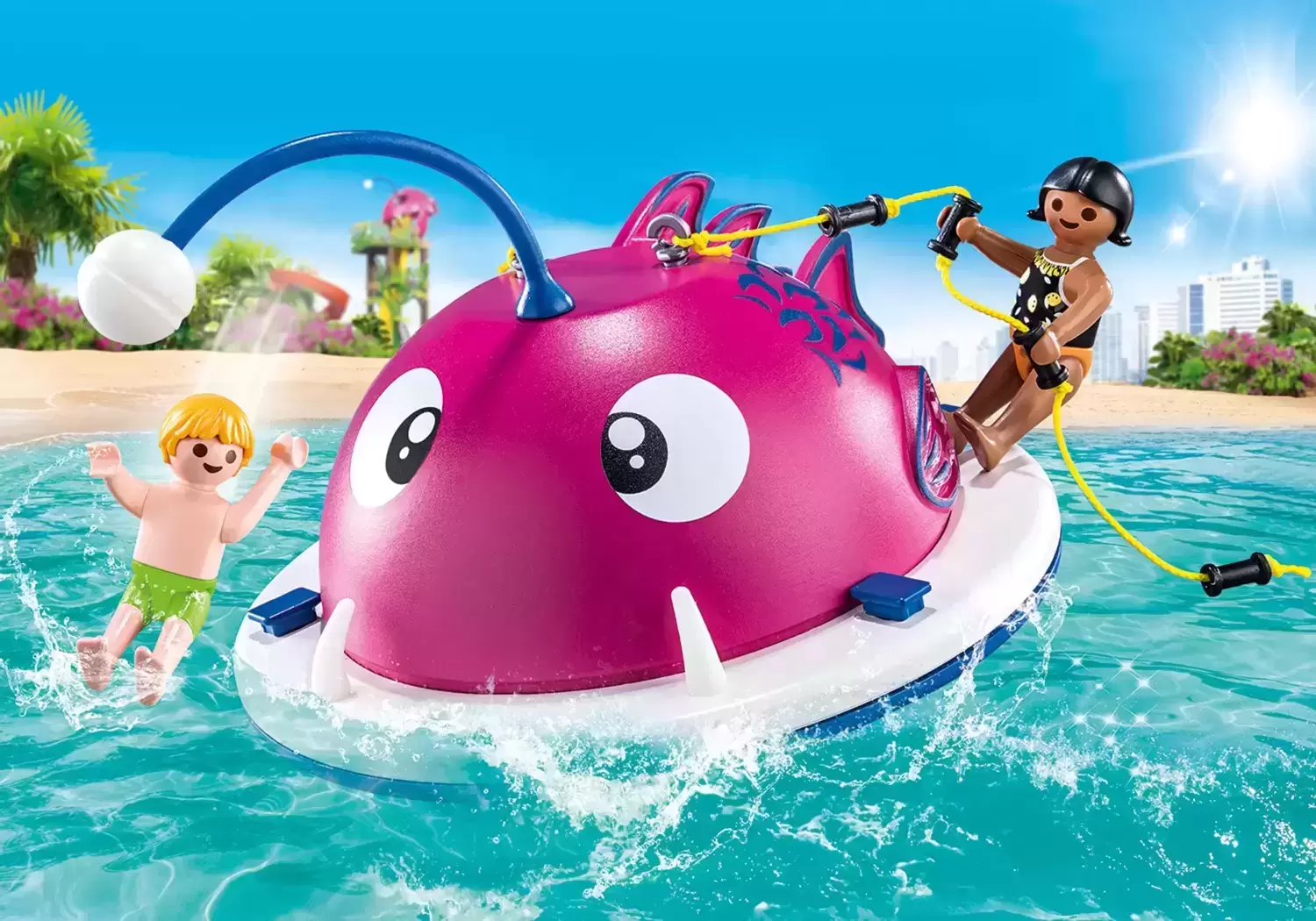 Playmobil en vacances - Aire de jeu aquatique