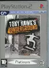 Jeux PS2 - Tony Hawk Underground - Platinum