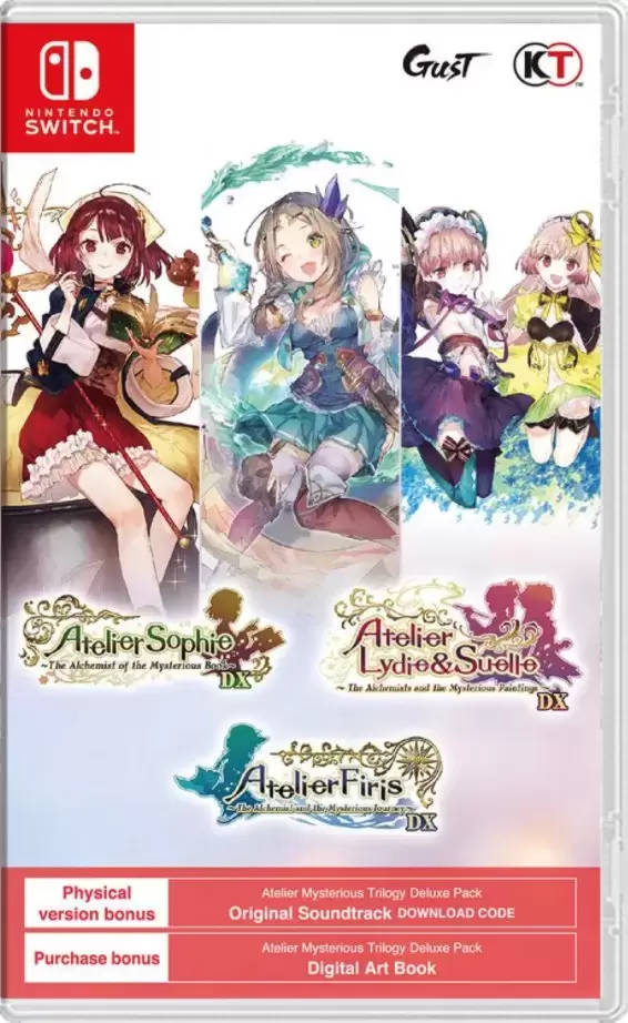 Nintendo Switch Games - Atelier Mysterious Trilogy Deluxe Pack