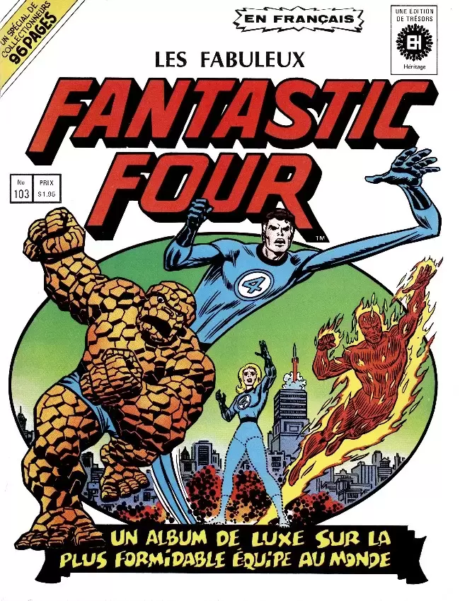 Fantastic Four (Éditions Héritage) - Les fabuleux Fantastic Four