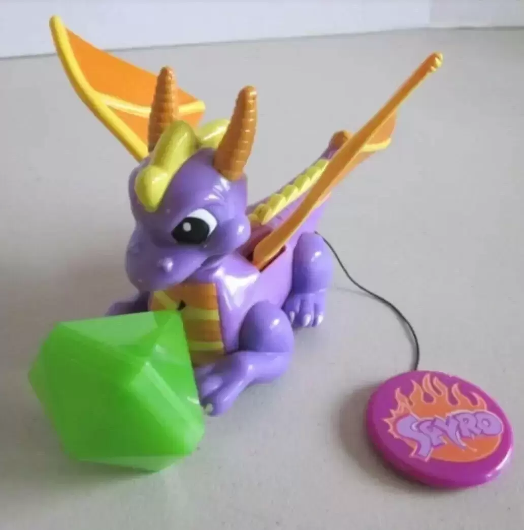 Taco Bell - Crash Bandicoot And Spyro - 2001 - String Crawler Spyro